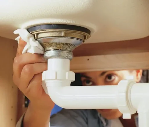 remove a leaky pipe kitchen sink